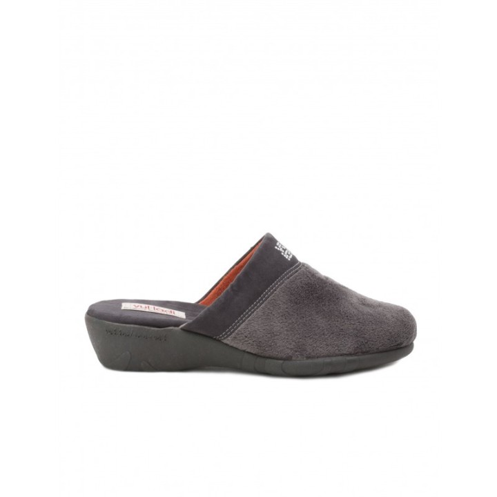 VULLADI Zapatillas Casa Cuna Gris