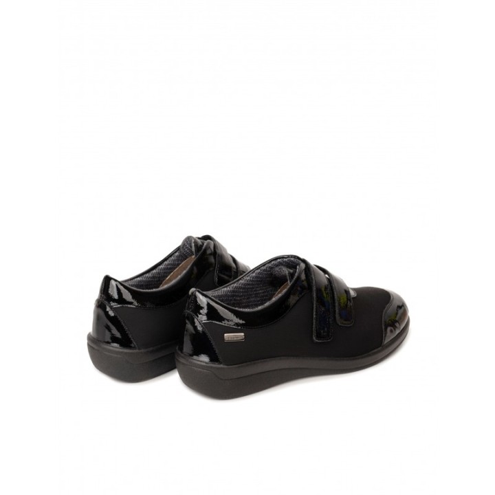 DOCTOR CUTILLAS Zapatos Charol Velcro Negros