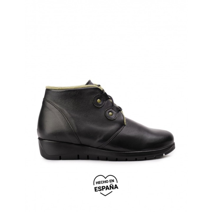 Botines Cordones Cuna Baja