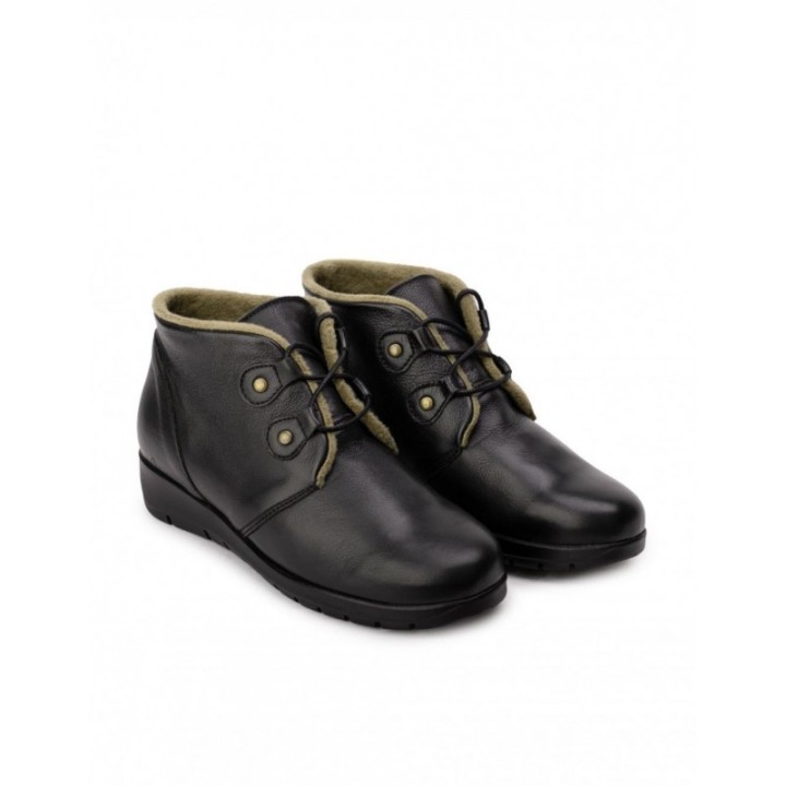 Botines Cordones Cuna Baja