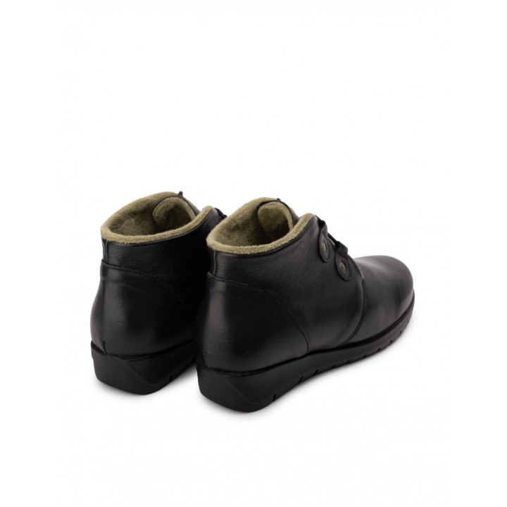 Botines Cordones Cuna Baja
