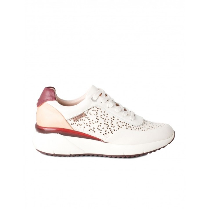 PIKOLINOS Deportivas Troqueladas Beige