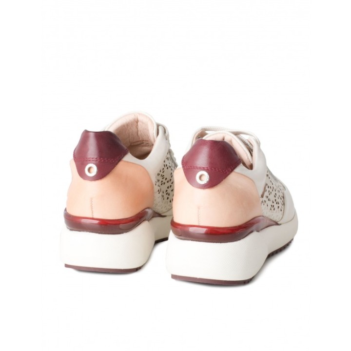 PIKOLINOS Deportivas Troqueladas Beige