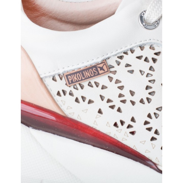 PIKOLINOS Deportivas Troqueladas Beige