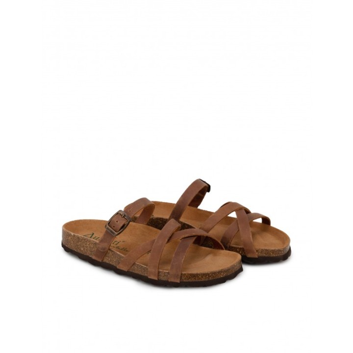 Sandalias Tiras Suela Corcho