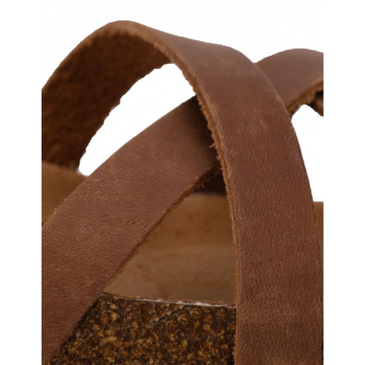 Sandalias Tiras Suela Corcho