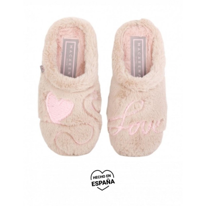 Zapatillas de Casa Corazon Love