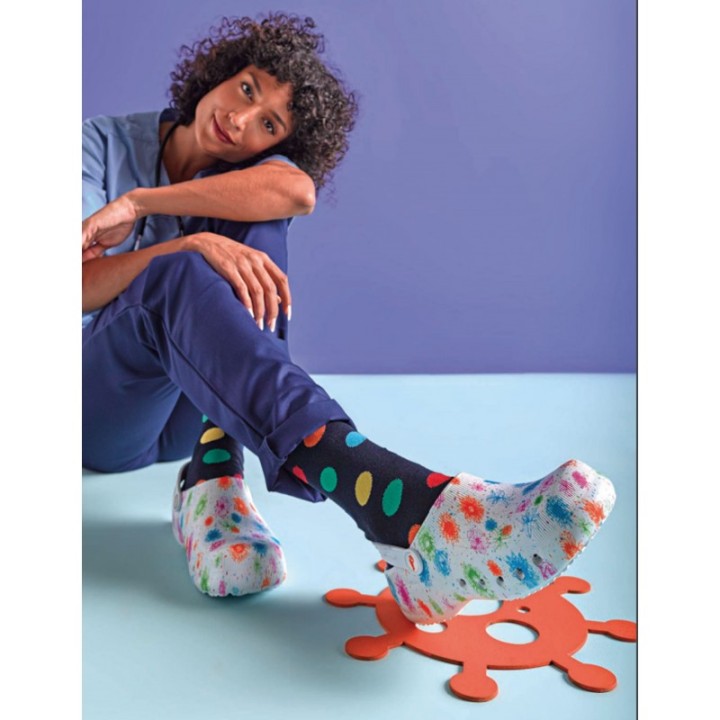 Zueco Sanitario Eva Estampado Floral