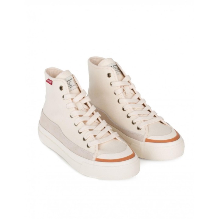 LEVIS Zapatillas Altas Beige
