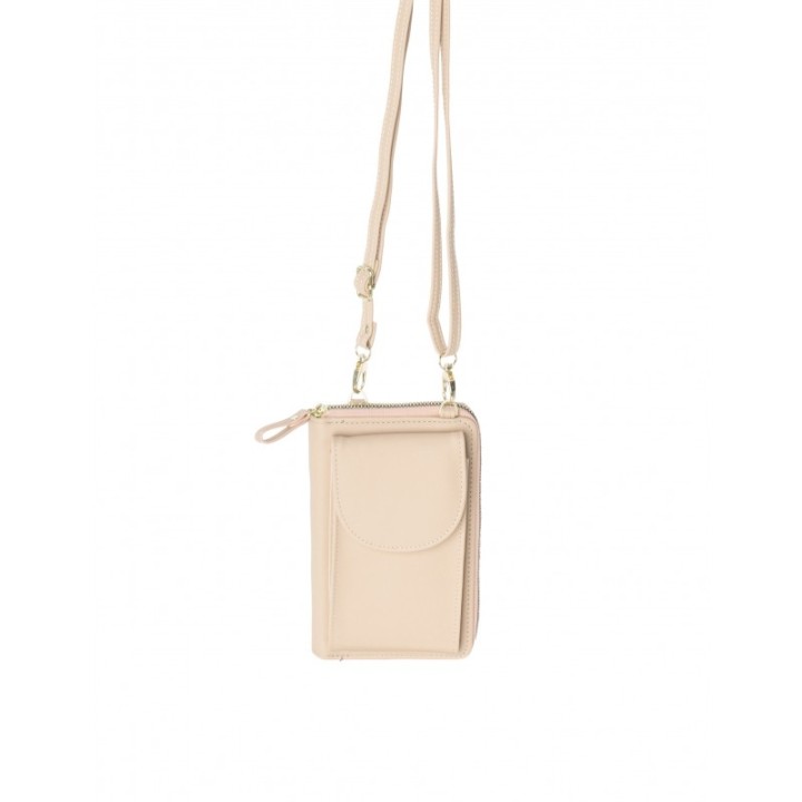 Funda Telefono Cartera Beige