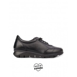Zapatos Piel Cordones Elasticos