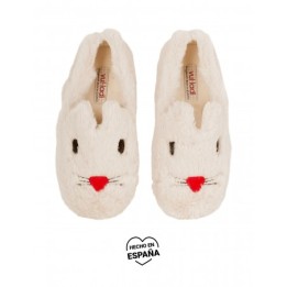 Zapatillas Casa Pelo Cerradas Pelo Conejo