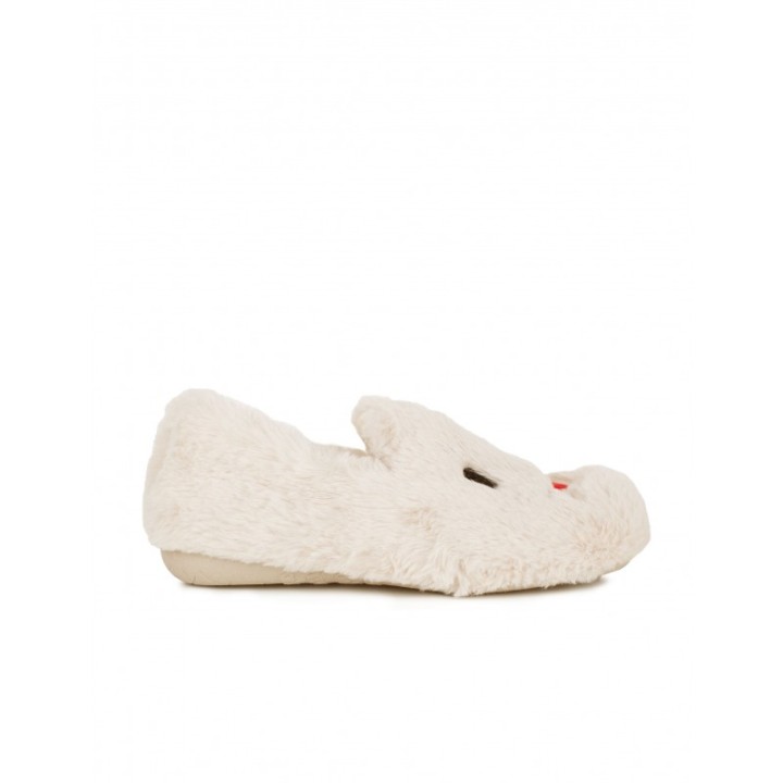 Zapatillas Casa Pelo Cerradas Pelo Conejo