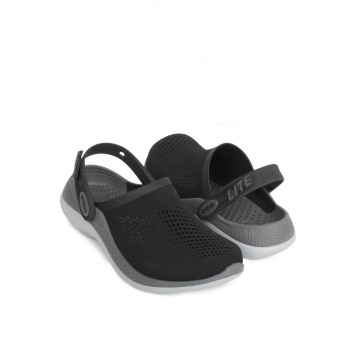CROCS Zuecos LiteRide Unisex Negros