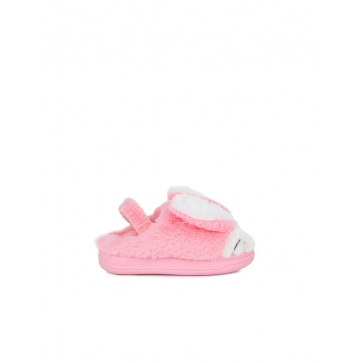 Zapatillas Casa Conejo Ninos Rosa Oscuro