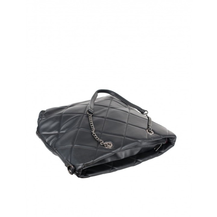 Bolso Acolchado Grande Negro