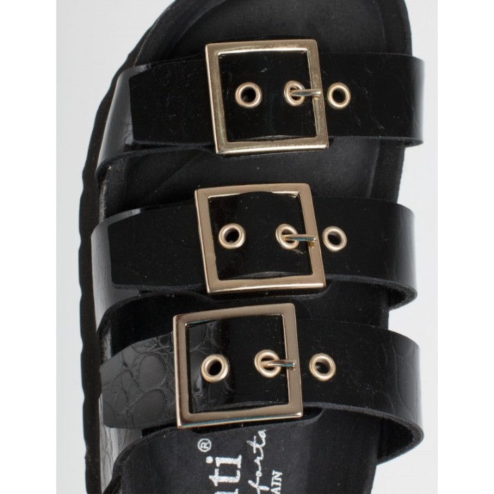 AUTENTI Sandalias Bio Veganas Hebillas