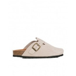 AUTENTI Zuecos Bio Hebilla Beige