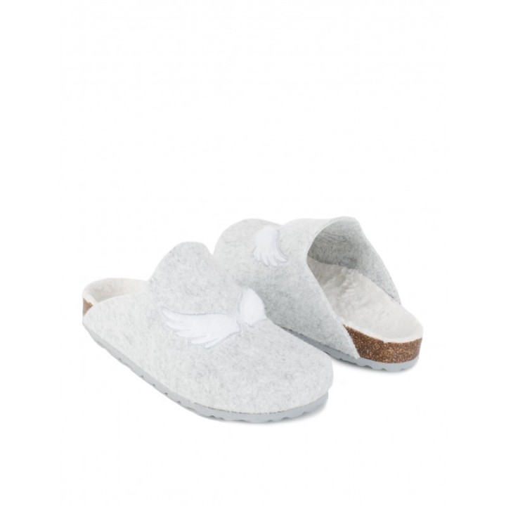 AUTENTI Zapatillas Casa Bio Fieltro Alas
