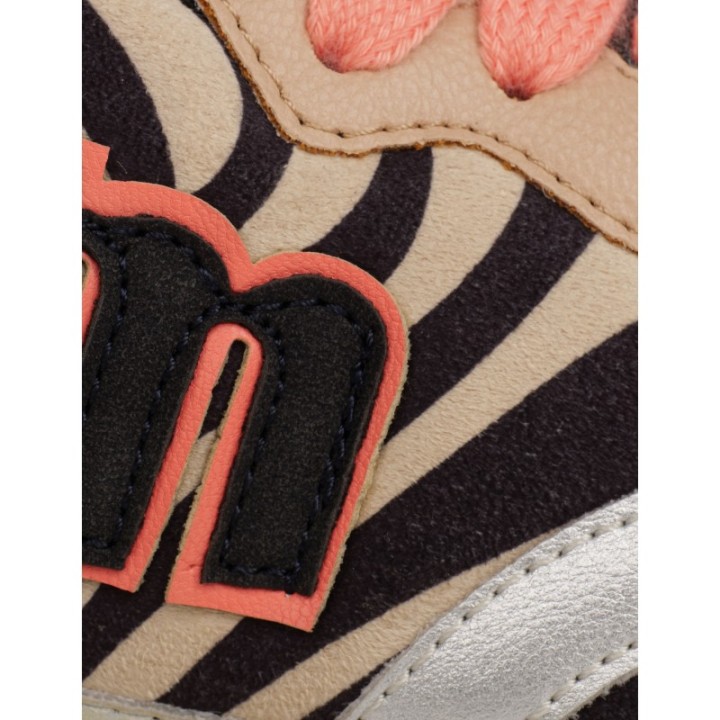 MUSTANG Zapatillas Estampadas Cebra