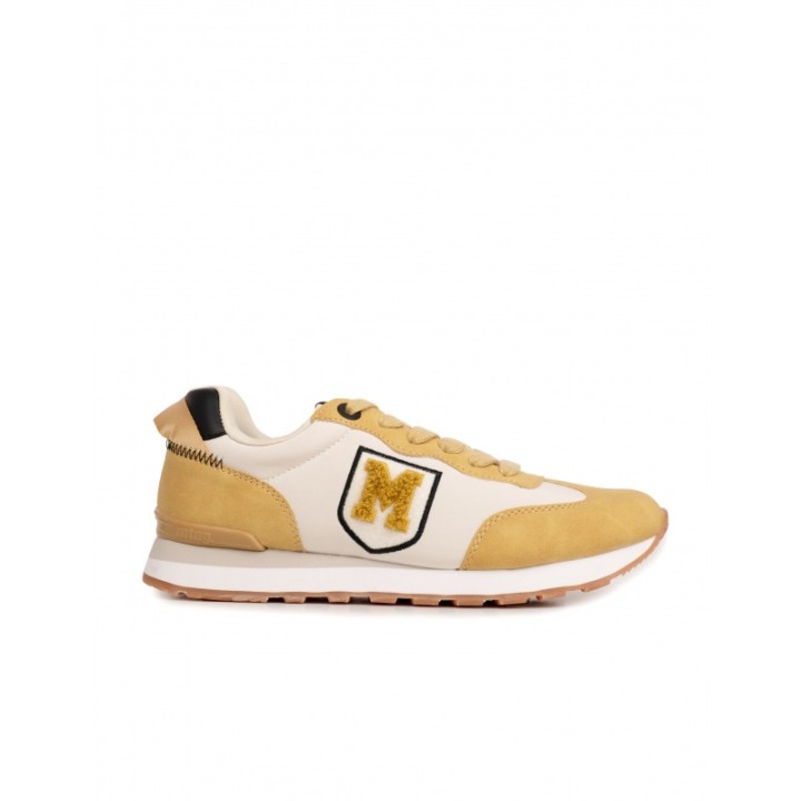 MUSTANG Zapatillas Retro Mostaza