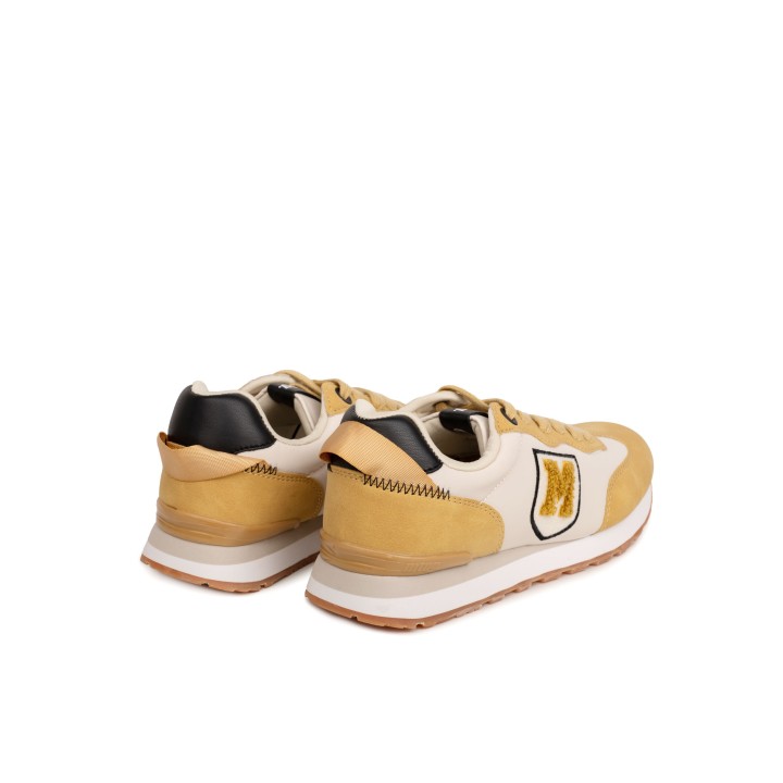 MUSTANG Zapatillas Retro Mostaza