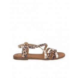 Sandalias Planas Estampadas PERA LIMONERA