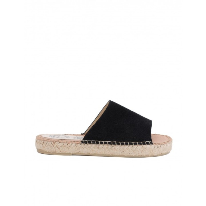 Sandalias Pala Esparto Cuero PERA LIMONERA