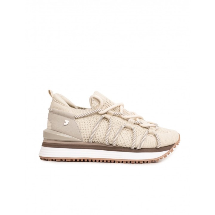 GIOSEPPO Deportivas Calcetin Beige