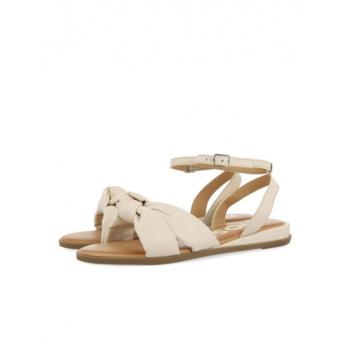 GIOSEPPO Sandalias Piel Pulsera Beige