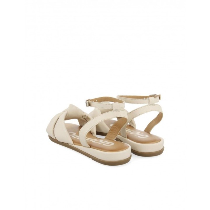 GIOSEPPO Sandalias Piel Pulsera Beige