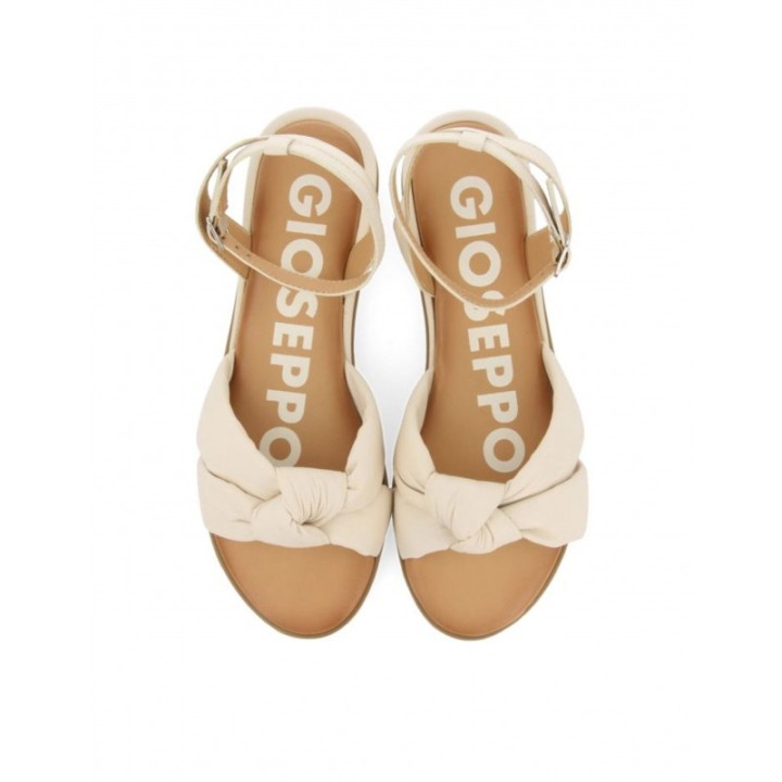 GIOSEPPO Sandalias Piel Pulsera Beige