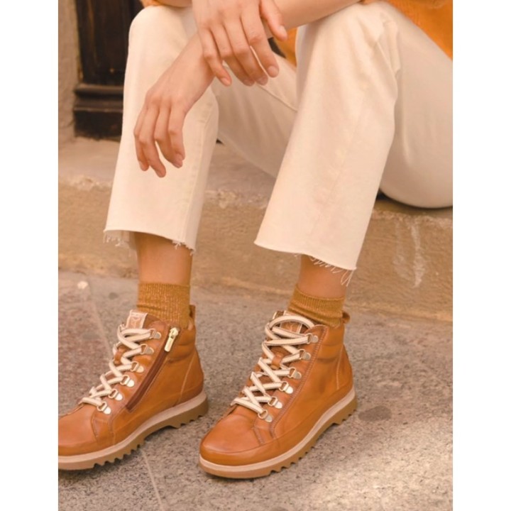 PIKOLINOS Botines Cordones Cuero