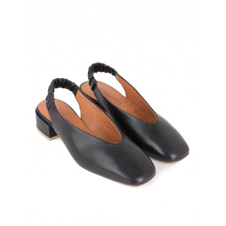 Zapatos Destalonados Puntera Cuadrada