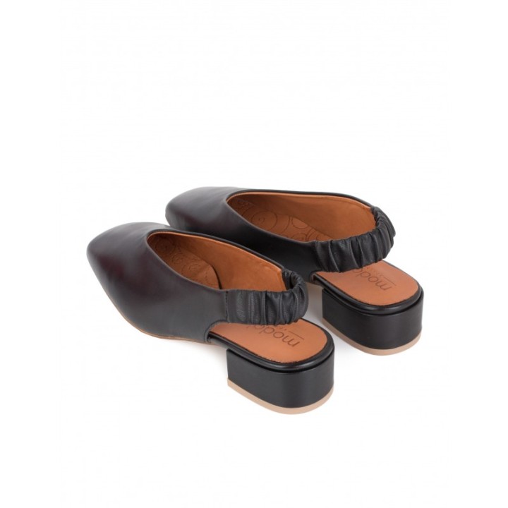 Zapatos Destalonados Puntera Cuadrada