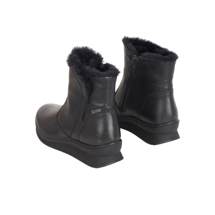 IMAC Botas Impermeables Piel Negras