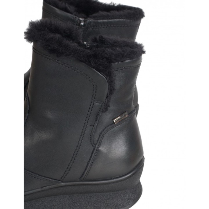 IMAC Botas Impermeables Piel Negras