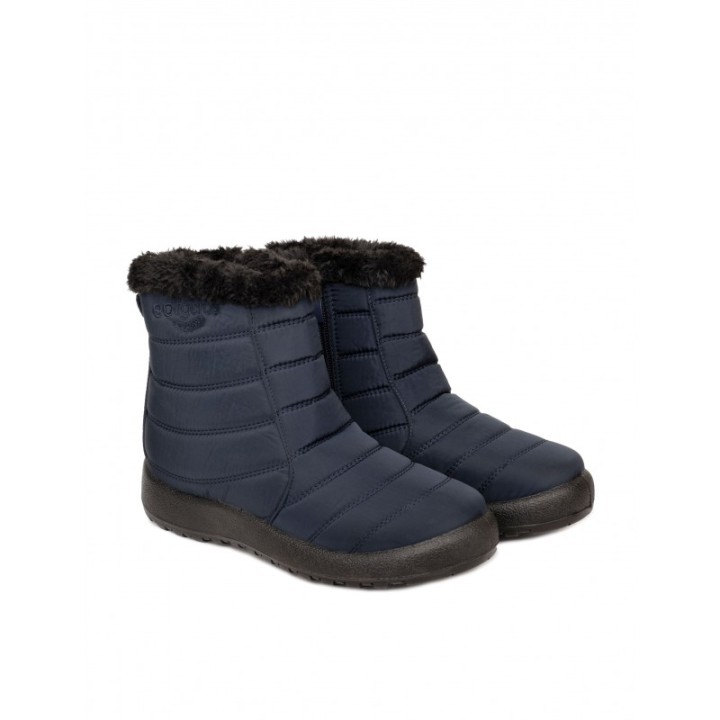 EOLIGEROS Botas Acolchadas Forro Pelo Marino
