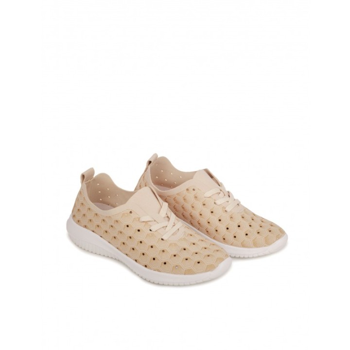 Zapatillas Vestir Ligeras Calados Beige