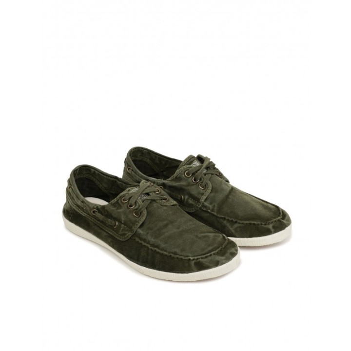 NATURAL WORLD Zapatillas Nauticas Kaki