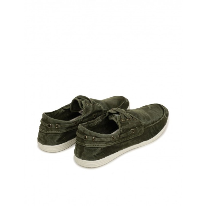 NATURAL WORLD Zapatillas Nauticas Kaki