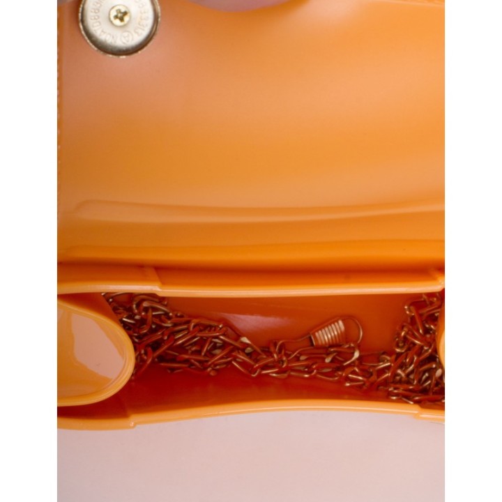 Mini Bolso Solapa Naranja