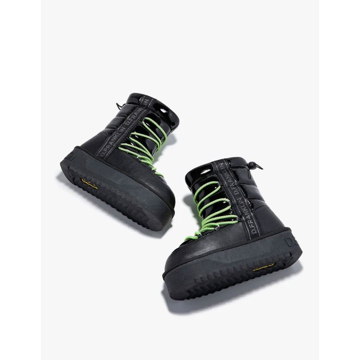 D FRANKLIN Botas Acolchadas Apreski Negras