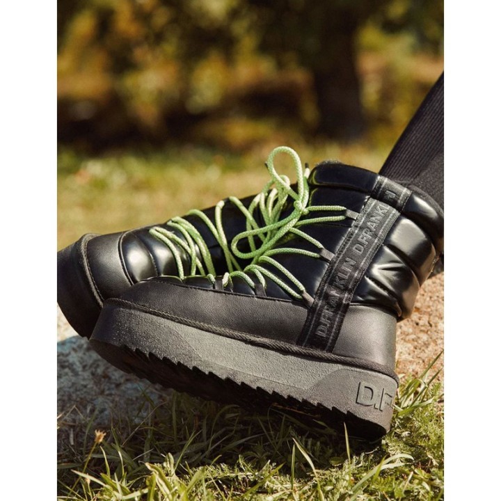 D FRANKLIN Botas Acolchadas Apreski Negras