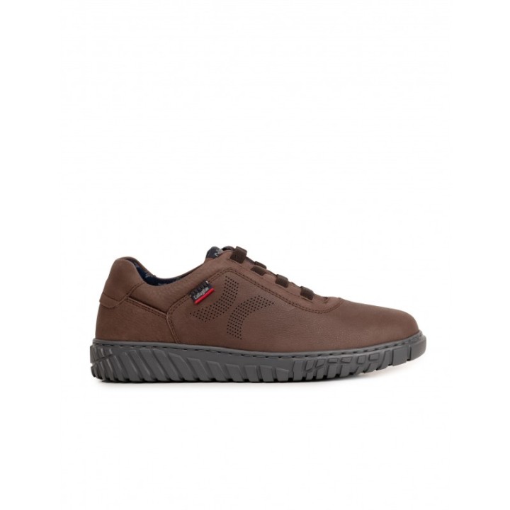 CALLAGHAN Zapatos Cordones Elasticos Marrones
