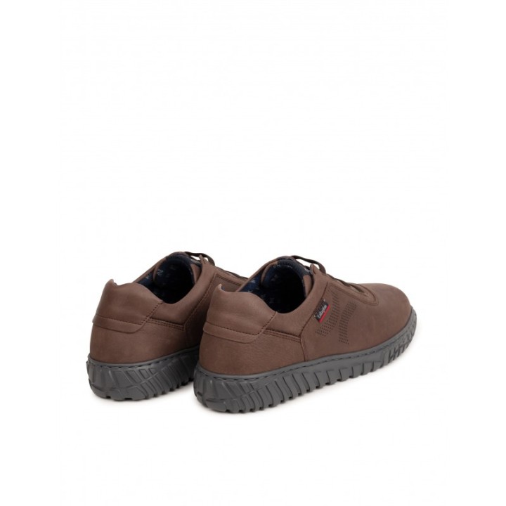 CALLAGHAN Zapatos Cordones Elasticos Marrones