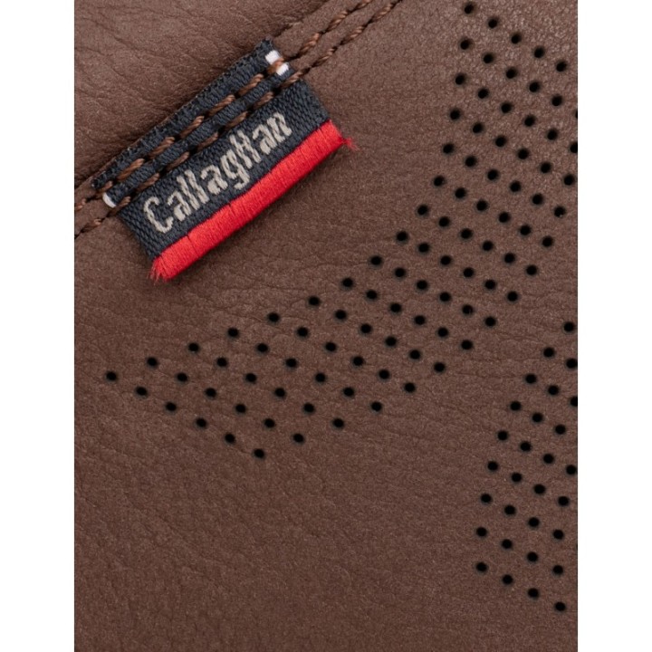 CALLAGHAN Zapatos Cordones Elasticos Marrones
