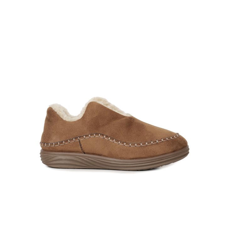 VULLADI Zapatillas Casa Doble Piso Cuero