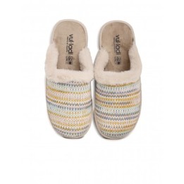 VULLADI Zapatillas Casa Punto Beige
