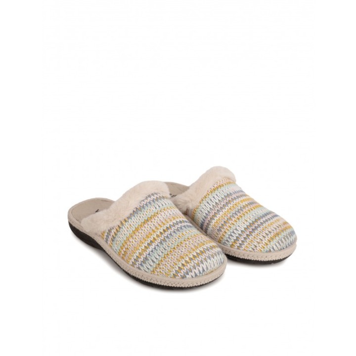 VULLADI Zapatillas Casa Punto Beige